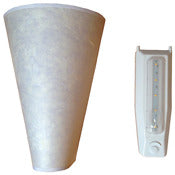 It'S Exciting Lighting Iel-2800 Moire Patterned Fabric Led Battery Powered Wall Sconce
