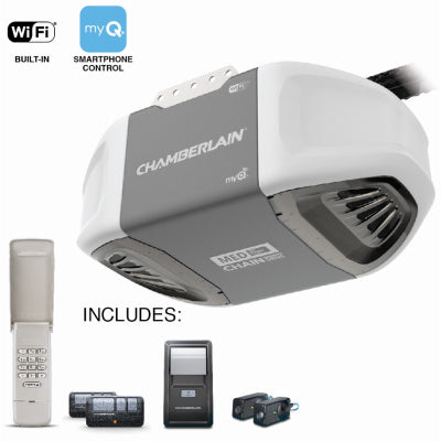 Chamberlain myQ 1/2 HP Chain Drive WiFi Compatible Garage Door Opener
