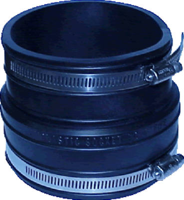 Fernco P1006-66 6"  Flexible Coupling For Concrete To Cast Iron Or Plastic                                                                            