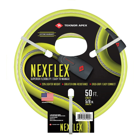 Teknor Apex Nexflex 5/8 in. D X 50 ft. L Light Duty Premium Grade Garden Hose Green