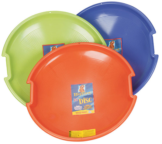 Emsco SnoRacer Disc Plastic Disc 26 in. (Pack of 12)