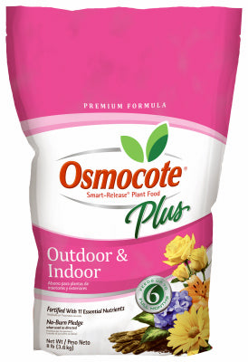 Osmocote 274850 8 Lb Plus Indoor Outdoor Smart Release Plant Food 15-9-12
