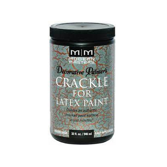 Modern Masters Decorative Painters Clear Water-Based Crackle 32 oz