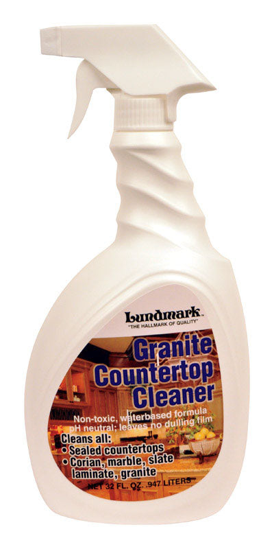 Lundmark Lemongrass-Lime Scent Granite Countertop Cleaner 32 oz. Liquid (Pack of 6)