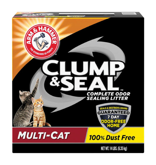 Arm & Hammer Clump & Seal No Scent Cat Litter 14 lb