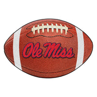 University of Mississippi (Ole Miss) Football Rug - 20.5in. x 32.5in.