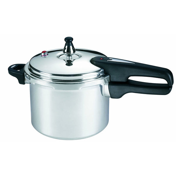 Bene Casa Polished Aluminum Pressure Cooker 4.2 qt