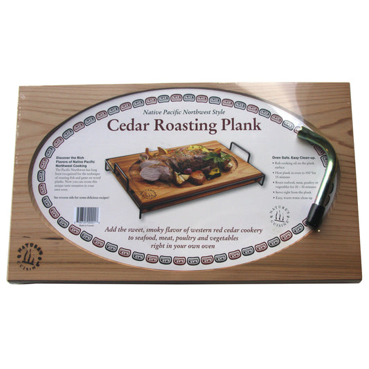 Nature's Cuisine Cedar Wood Grilling Plank 17 in. L X 10.5 in. W