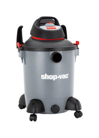 Shop-Vac Plastic Gray Corded Wet/Dry Utility Vacuum 10 gal. Capacity, 6 L ft. Cord, 120V 11.3A