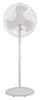 Pelonis FS45-3D 18" White 3-Speed Oscillating Pedestal Fan