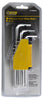 Steel Grip SAE L-Handle Hex Key Set 9 pc