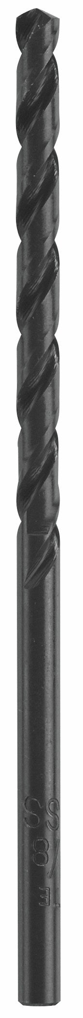 Bosch BL4135 1/8" X 2-3/4" Black Oxide Fractional Jobber Drill Bit                                                                                    