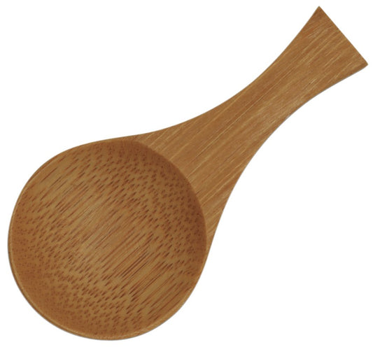 Joyce Chen J33-2036 3-3/4" Burnished Bamboo Tea Scoop (Pack of 36)