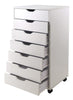Winsome 35.35 in. H X 19.21 in. W X 15.98 in. D White Wood Cabinet