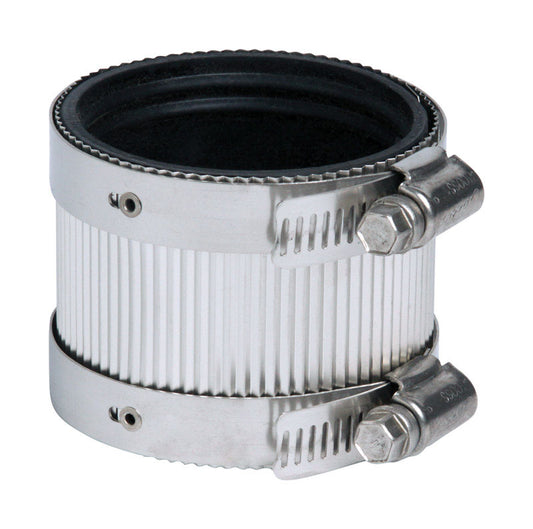 Pipeconx 2 in. 2 in. D Shielded No-Hub Coupling