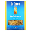 De Cecco Pasta - Pasta - Farfalle - Bowties - Case of 12 - 16 oz