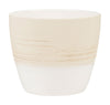 Scheurich 3-3/4 in. H x 4-1/4 in. W Ceramic Vase Planter Vanilla Cream (Pack of 6)