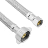 Lasco 3/8 in. Compression X 7/8 in. D Ballcock 9 in. Braided Stainless Steel Toilet Supply Line