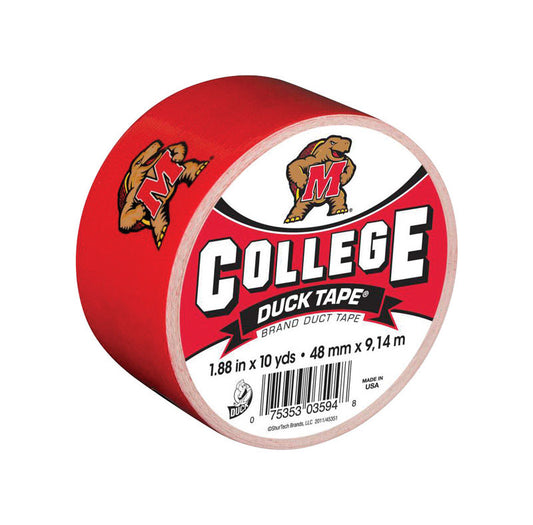 Duck College Logo Duct Tape High Performance 10 Yd. Maryland