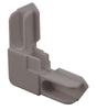 Prime-Line Gray Plastic 3/8 in. W X 3/8 in. L Window Frame Corner 1 pk