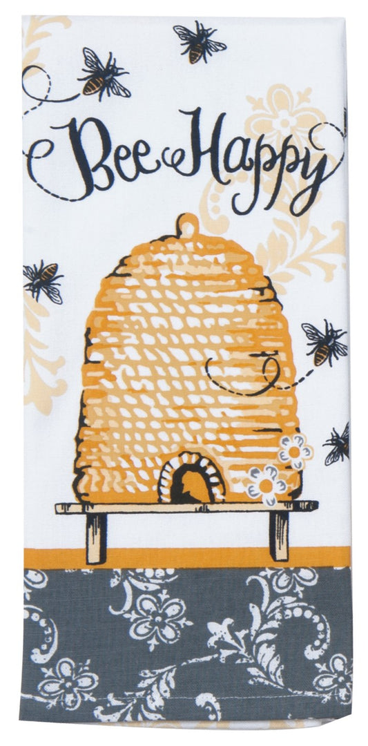 Kay Dee R6254 18 X 28 Queen Bee Tea Towel (Pack of 6)