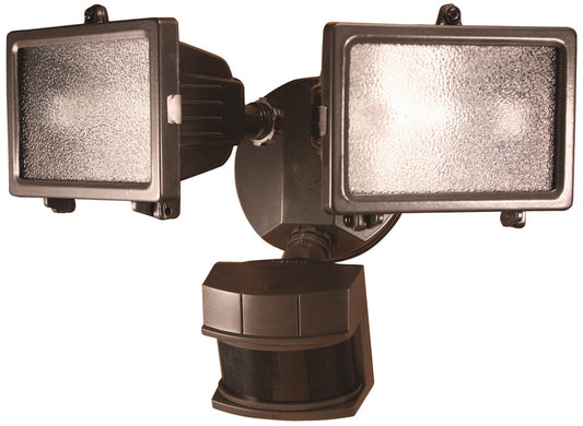 Heath Zenith  Motion-Sensing  Hardwired  Bronze  Security Light