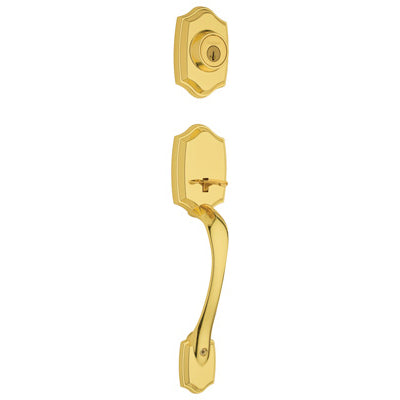 687BW LIP 5 SMT RCAL RCS Belleview Handleset - Antique Brass