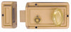 Ultra Security Bright Brass Metal Night Latch