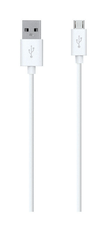 Belkin MixIt Up Micro to USB Cable 4 ft. White
