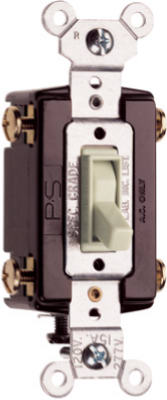 15A Light Almond Standard 4-Way Toggle Switch