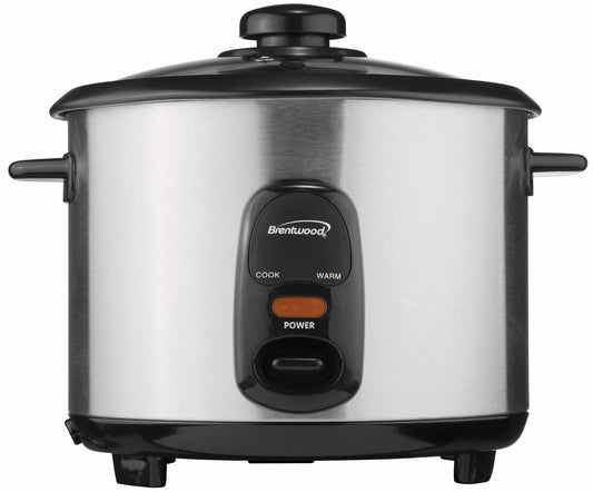 Brentwood TS-10 5 Cup Stainless Steel Rice Cooker