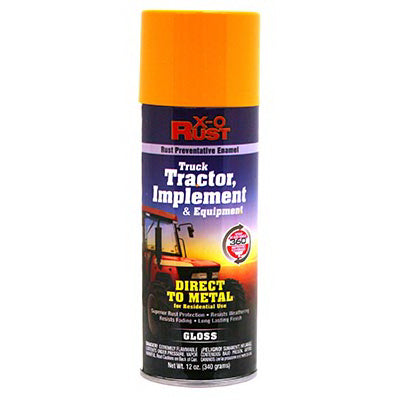 Rust-Preventative Enamel, Paint & Primer for Metal, Truck, Tractor, Implement & Equipment, School Bus Yellow, 12 oz. Spray