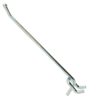 Crawford Zinc Plated Silver Steel 10 in. Double Prong Straight Hook (Pack of 75)