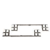 Shepherd Hardware Steel Appliance Roller 1200 lb 2 pk