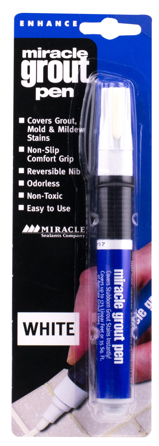 Miracle Sealants Company Grtpenwht6 Miracle Sealants Grout Pen 0.5 Oz. Liquid