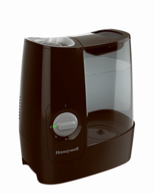 Honeywell Black 120V Warm Mist 1 gal. Capacity Filter Free Humidifier 11.89 H x 6.85 W x 11.25 D in.