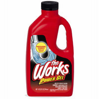 The Works Professional Strength Liquid Drain Opener 32 oz. (Pack of 12)