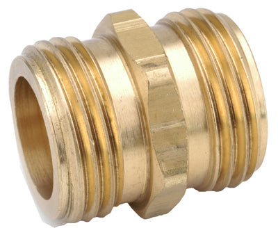 Amc 757486-121208 3/4"X3/4"X1/2" Brass Lead Free Tapped Garden Hose Connector