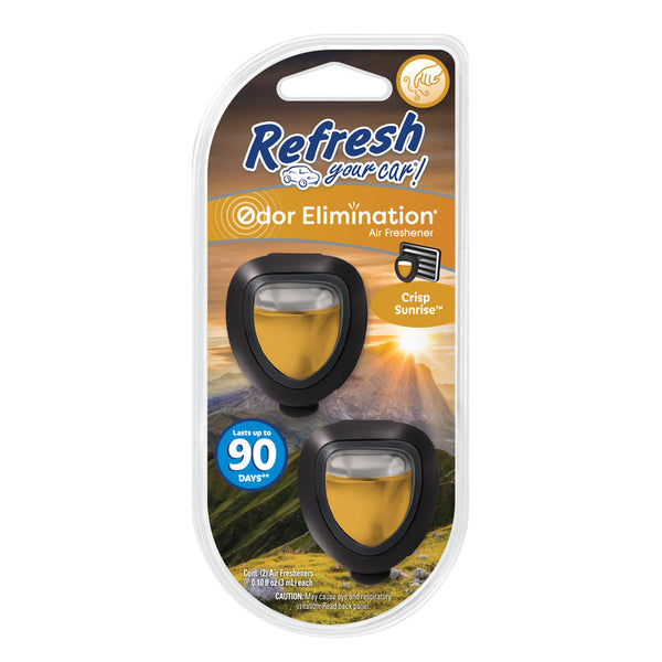 ¡Renueva tu coche! Ambientador Crisp Sunrise (paquete de 4)