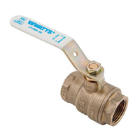 Watts LF-FBV-3C 1-1/4 in. Brass Threaded Ball Valve Full Port