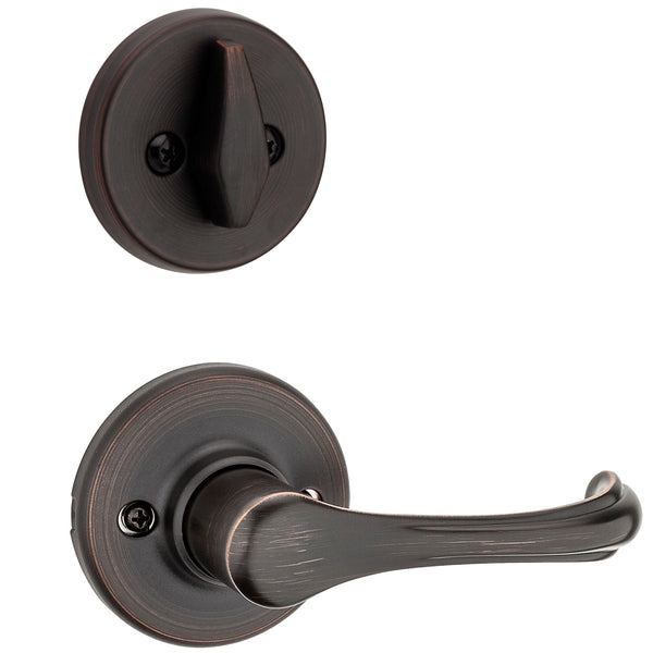 GLA9675 AI11P B 6LR1R2 Paquete de molduras Alfini para juegos de manijas GA9771 - Bronce veneciano