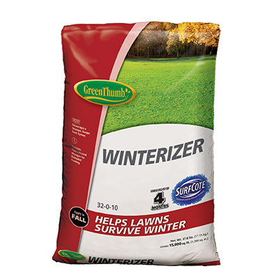 Winterizer Lawn Fertilizer, 32-0-10 Formula, 15,000-Sq. Ft. Coverage