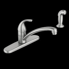 SPOT RESIST STAINLESS ONE-HANDLE KITCHEN FAUCET