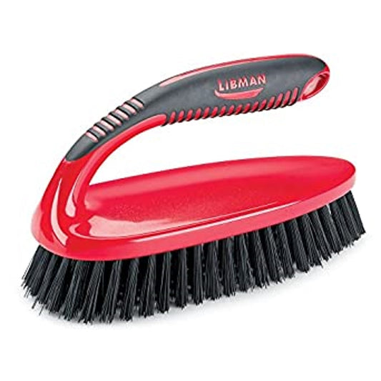 Libman 3.5 in. W Plastic/Rubber Handle Scrub Brush