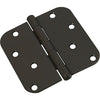4"-5/8" RAD. HINGE OIL RUB BRNZ