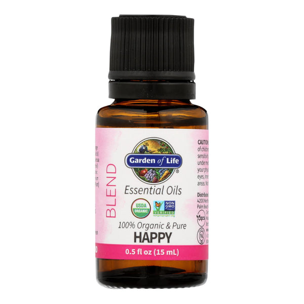 Garden Of Life - Mezcla orgánica Happy Oil de Ess - 1 unidad - 0,5 libras esterlinas