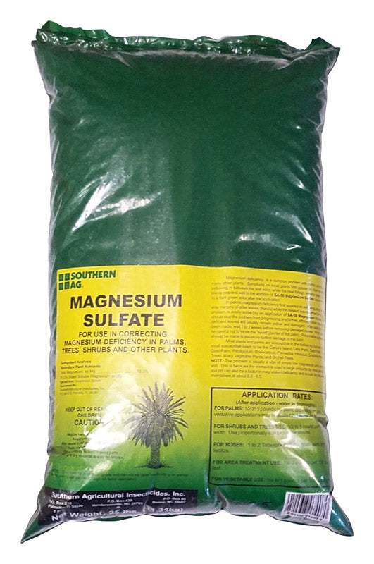 Southern Ag Magnesium Magnesium Sulfate Fertilizer 25 lb