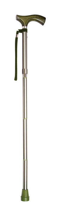 Brazos Walking Sticks Huntington Folding Walking Stick Aluminum 1 pk