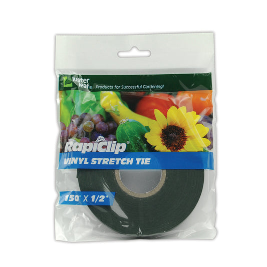 Luster Leaf 844 0.5 X 150' Rapiclip Vinyl Stretch Tie (Pack of 12)