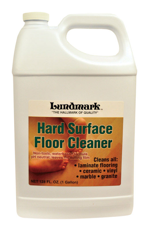 Lundmark Lemon Scent Floor Cleaner Liquid 1 gal. (Pack of 2)